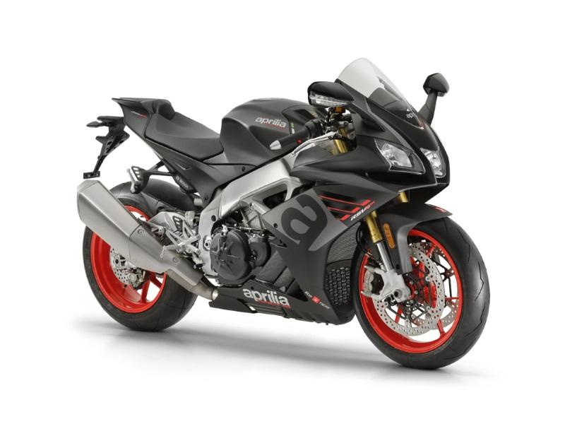 Black 2012 Aprilia® TUONO V4 motorcycle
